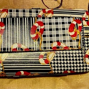 Money bags and credit card organizing